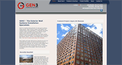Desktop Screenshot of gen3construction.com